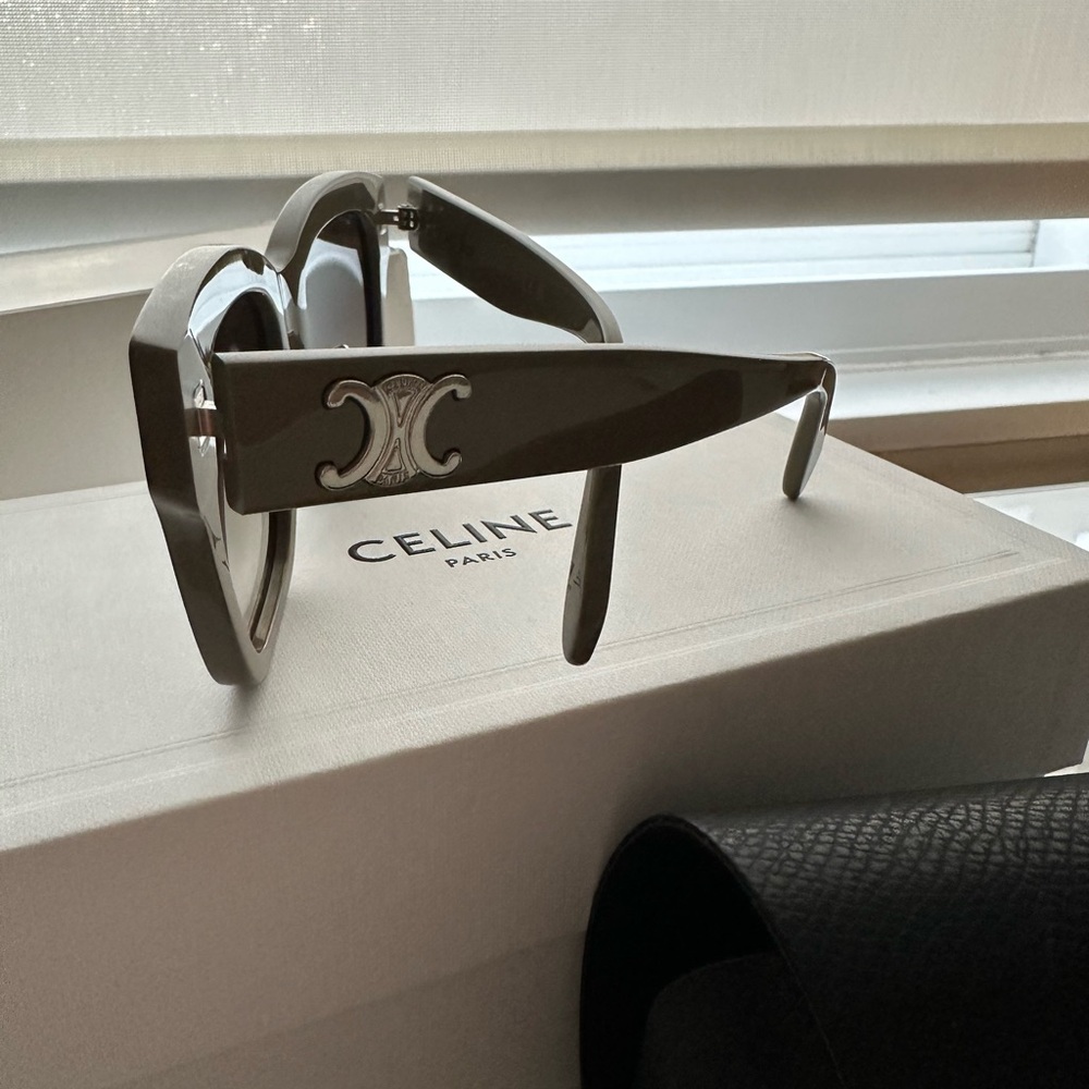 Celine Triomphe Brown Butterfly Ladies Sunglasses CL40 NWB - Picture 5 of 9
